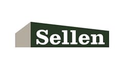 A logo with the word sellen on it.